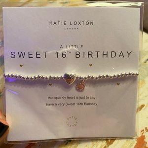 sweet 16 charm bracelet